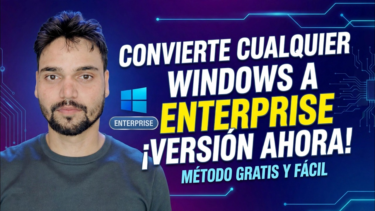 Cambiar Windows Edition a Enterprise 🔧 Proceso completo