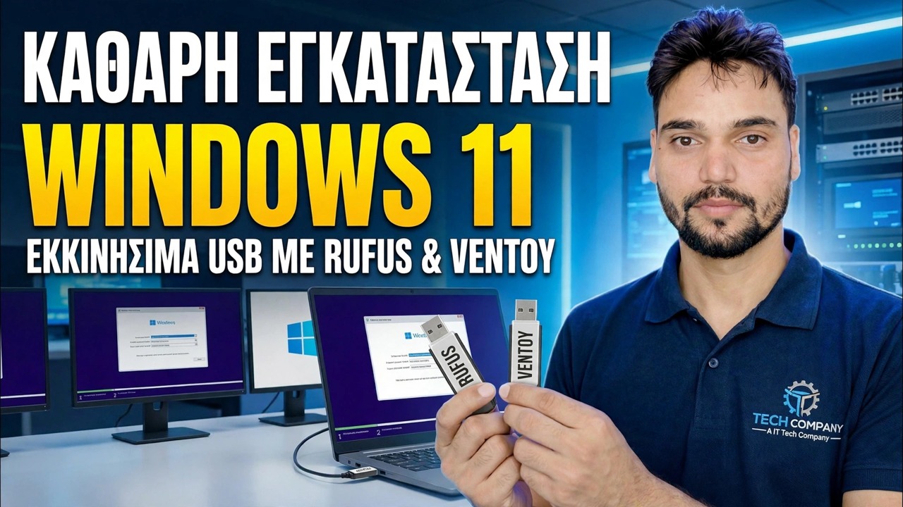 Εγκαταστήστε τα Windows 11 😳 Πλήρης οδηγός Rufus + Ventoy (και οι δύο μέθοδοι)