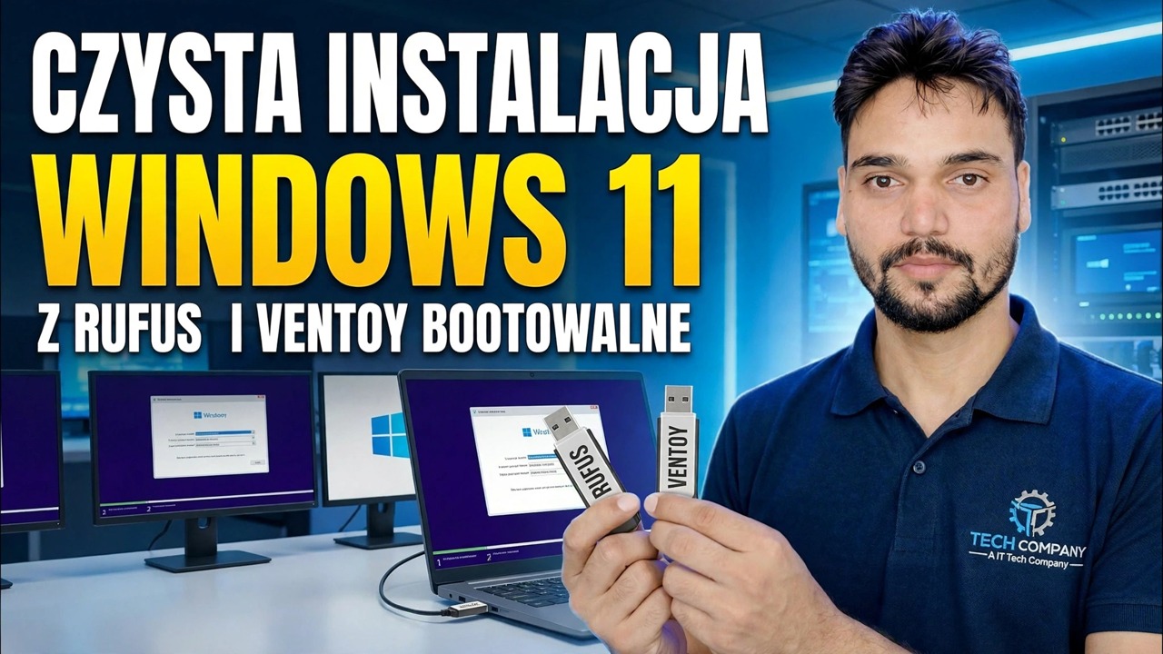 Zainstaluj system Windows 11 😳 Pełny przewodnik Rufus + Ventoy (obie metody)