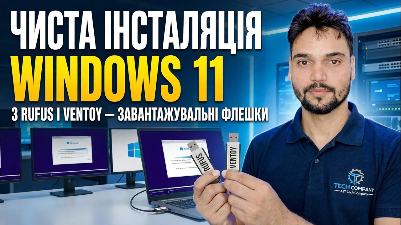 Установіть Windows 11 😳 Rufus + Ventoy Повний посібник (обидва способи)