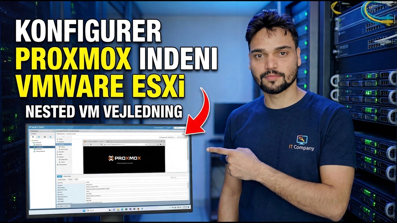 Proxmox Nested VM Setup - ESXi Tutorial