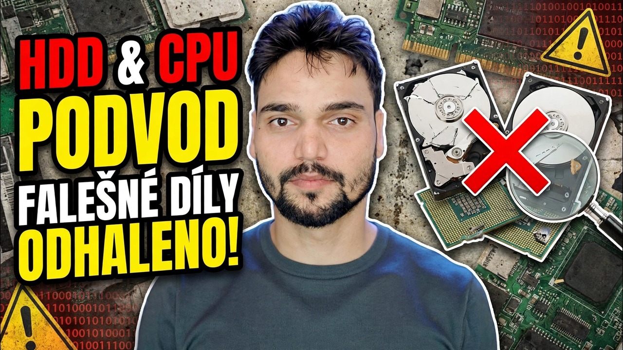 Upozornění na počítačový podvod ❌ Fake HDD & Fake CPU Ka Sach