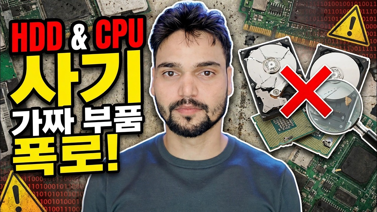컴퓨터 사기 경고 ❌ 가짜 HDD 및 가짜 CPU Ka Sach