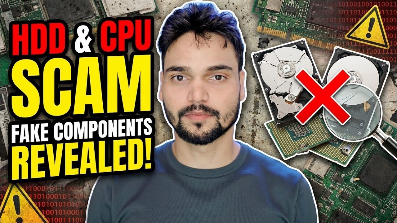 കമ്പ്യൂട്ടർ അഴിമതി അലേർട്ട് ❌ വ്യാജ HDD & വ്യാജ CPU കാ സച്ച്