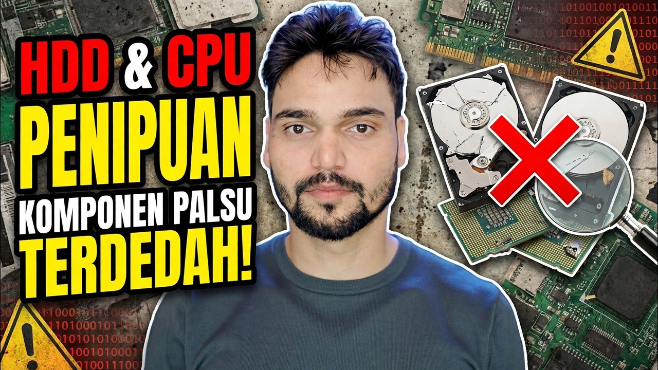 Makluman Penipuan Komputer ❌ HDD Palsu & CPU Palsu Ka Sach
