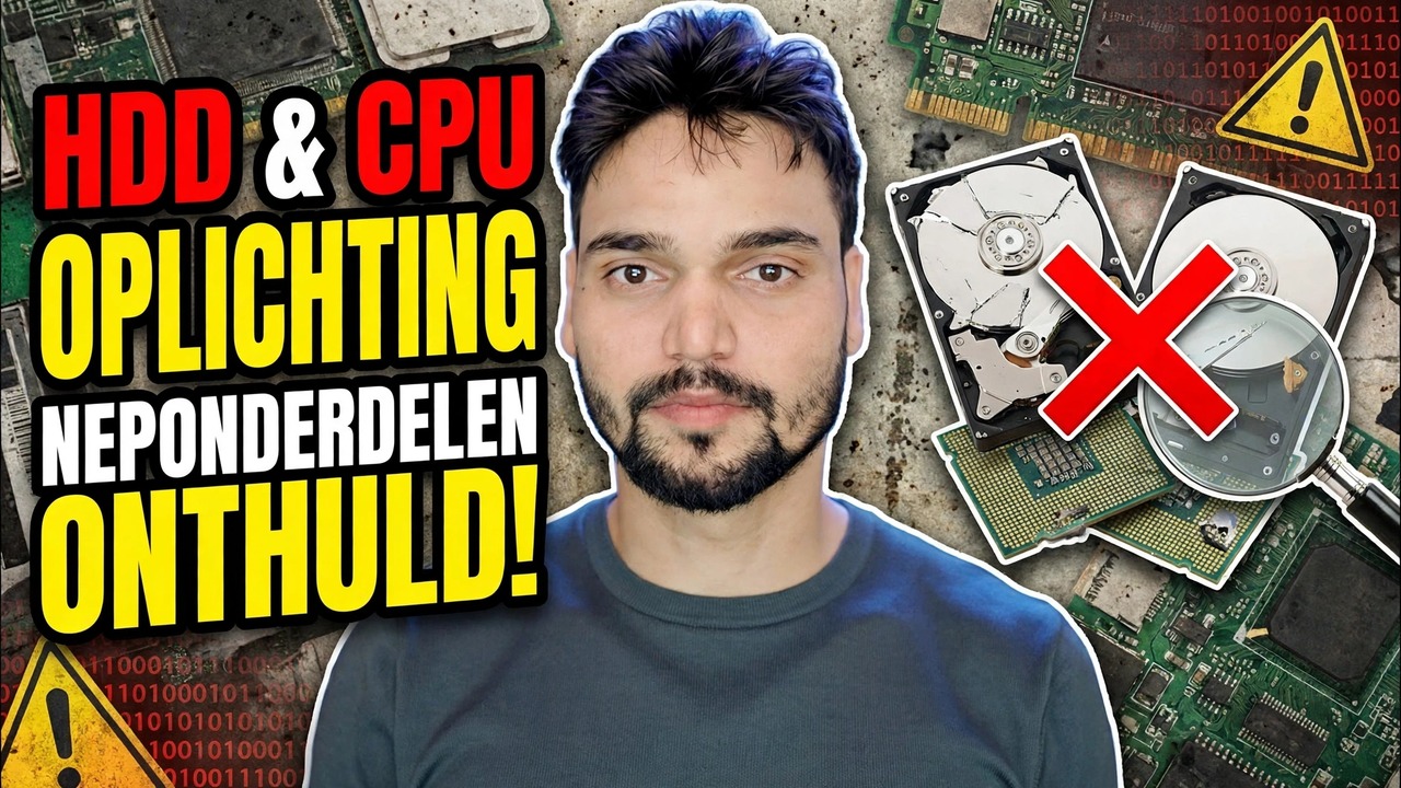 Computerzwendelwaarschuwing ❌ Valse HDD en valse CPU Ka Sach