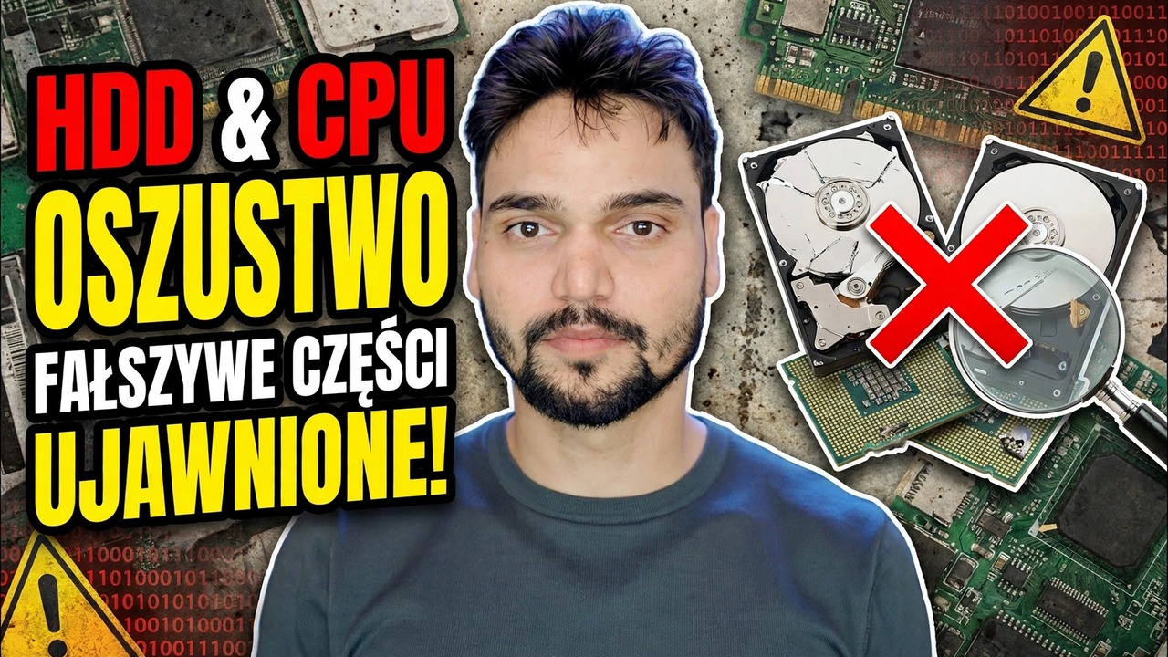 Powiadomienie o oszustwie komputerowym ❌ Fałszywy dysk twardy i fałszywy procesor Ka Sach