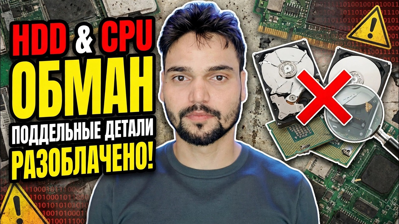 Предупреждение о компьютерном мошенничестве ❌ Поддельный жесткий диск и поддельный процессор Ka Sach