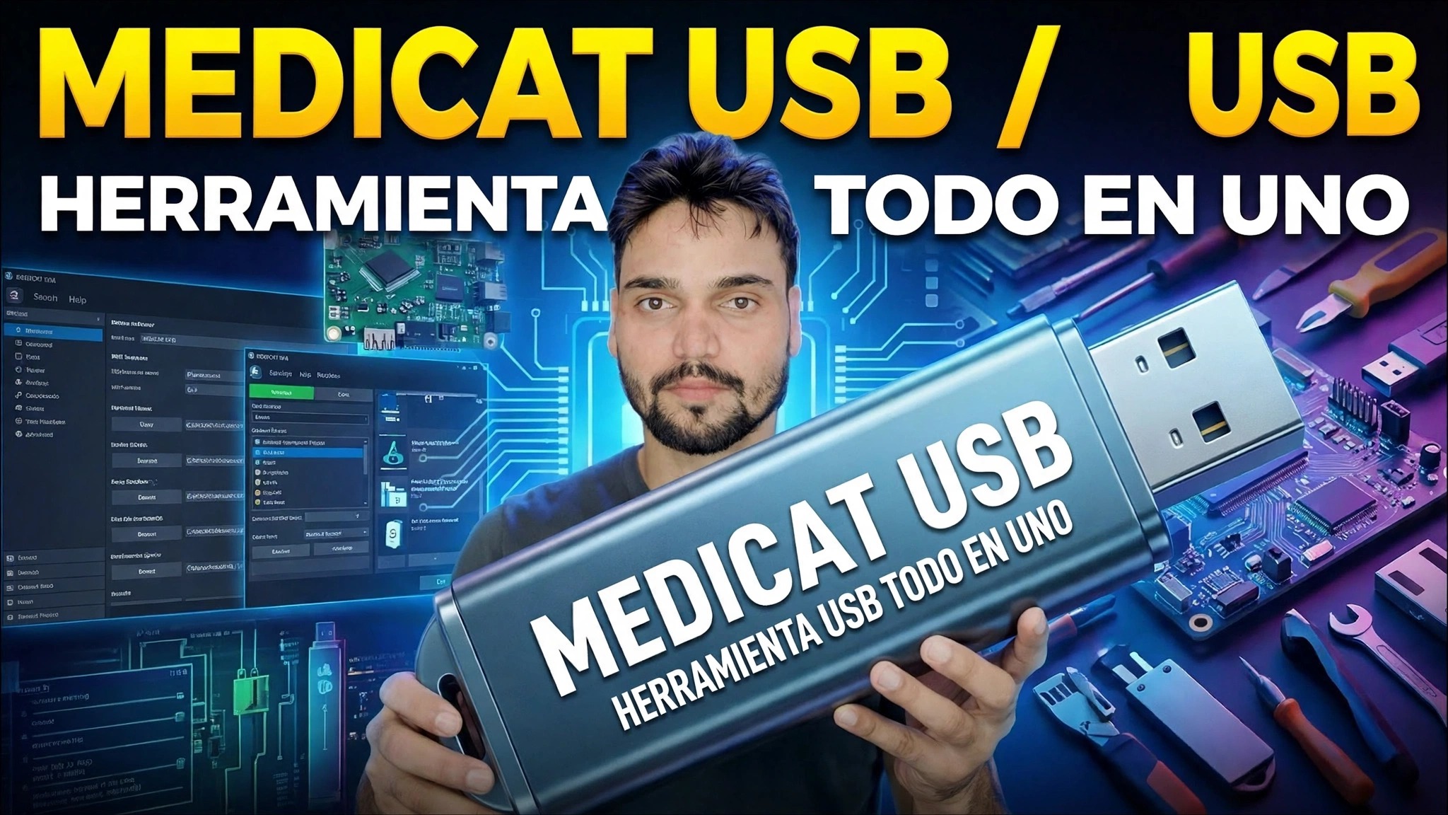 Tutorial del instalador USB de Medicat 2026