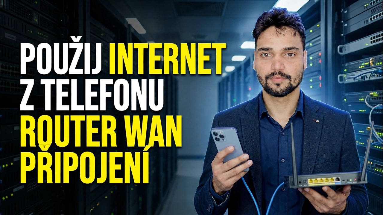 Používejte telefonický internet na routeru 📶 Vysvětlení triku s ethernetovým tetheringem