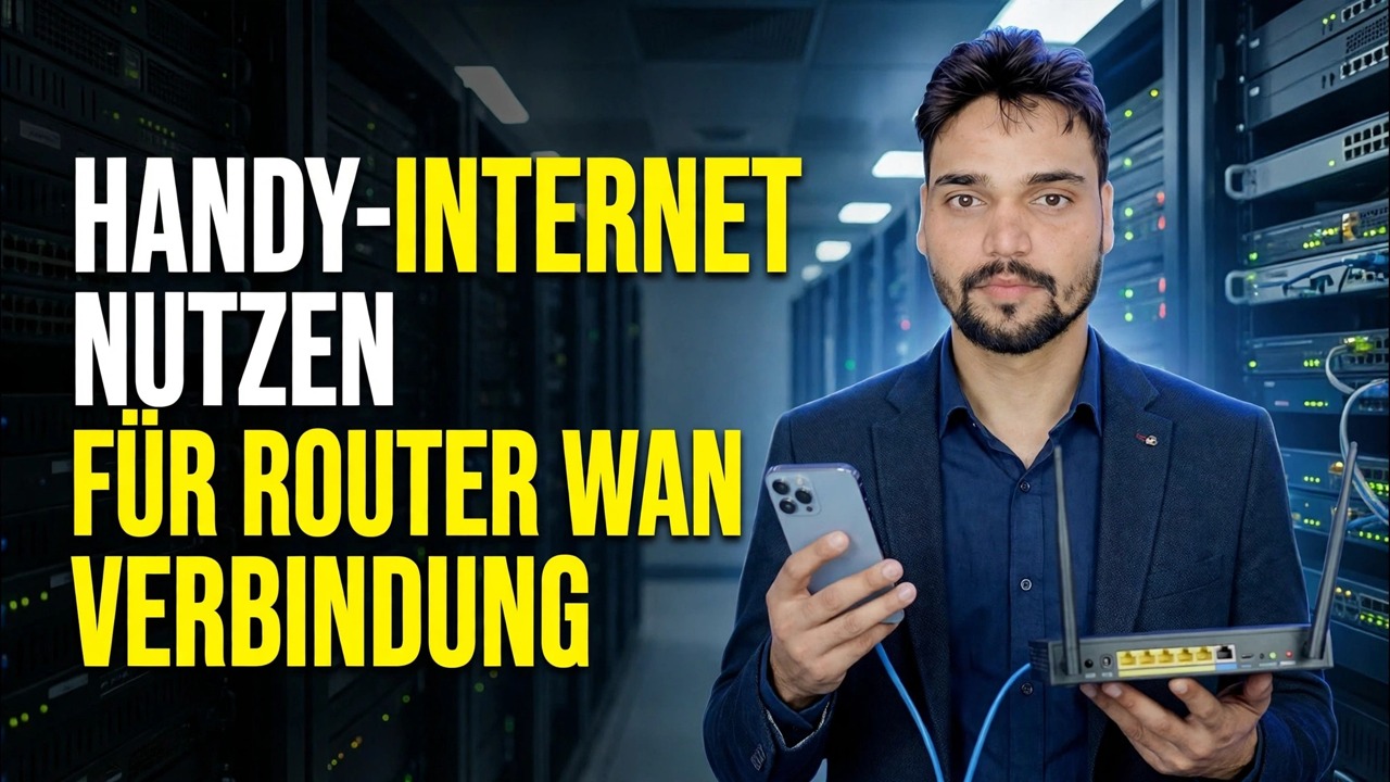 Telefon-Internet auf dem Router nutzen 📶 Ethernet-Tethering-Trick erklärt