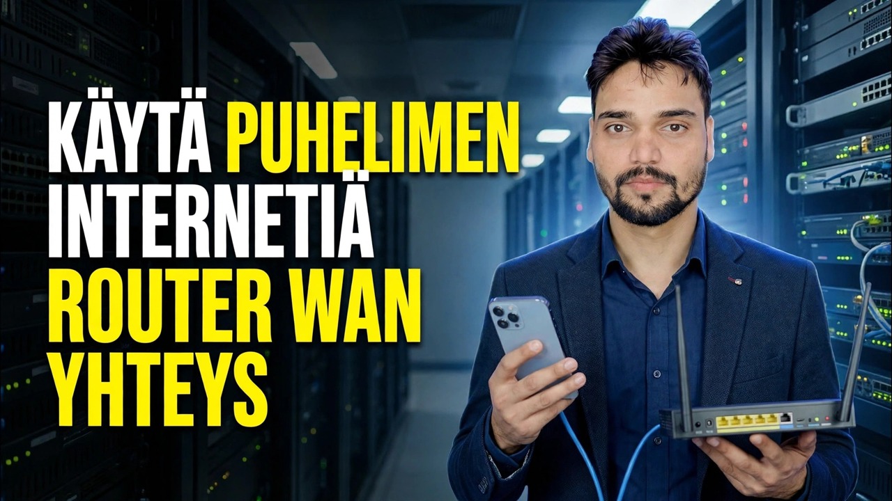 Käytä puhelimen Internetiä reitittimessä 📶 Ethernet-jakotemppu selitetty