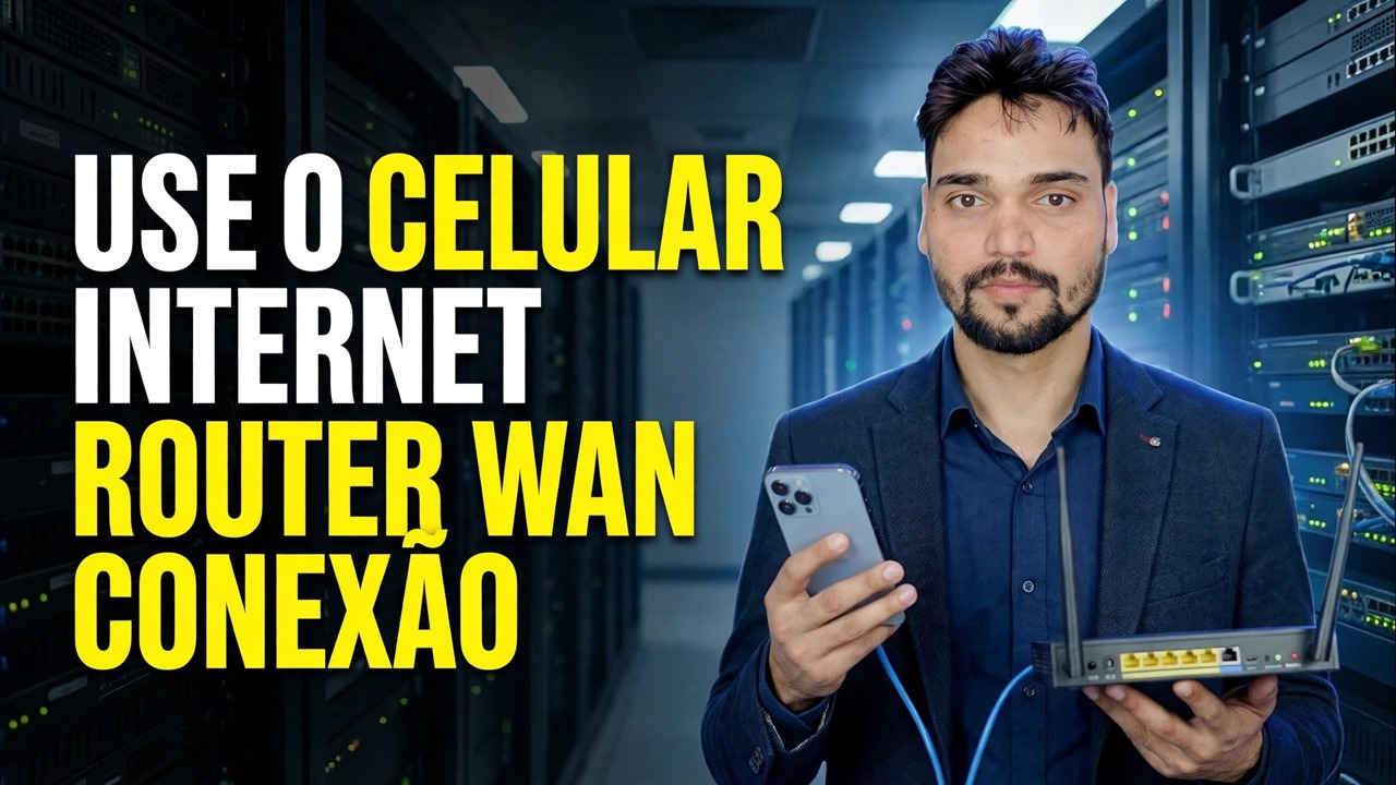 Use a Internet telefônica no roteador 📶 Truque de tethering Ethernet explicado