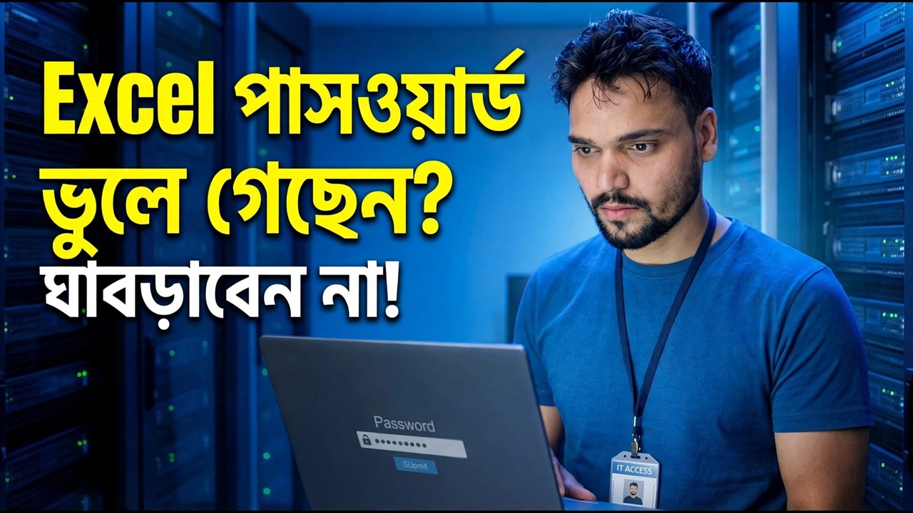 এক্সেল পাসওয়ার্ড পুনরুদ্ধার - প্রতিবার কাজ করে