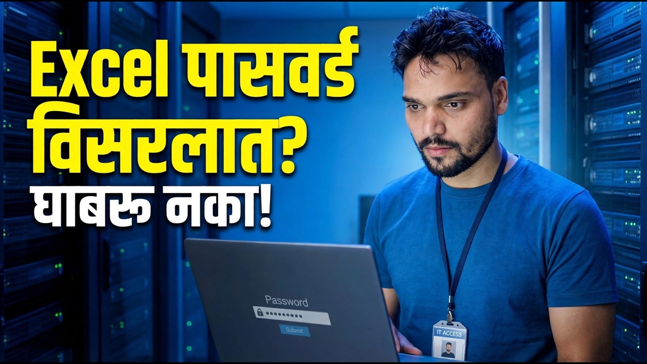 एक्सेल पासवर्ड पुनर्प्राप्ती - प्रत्येक वेळी कार्य करते