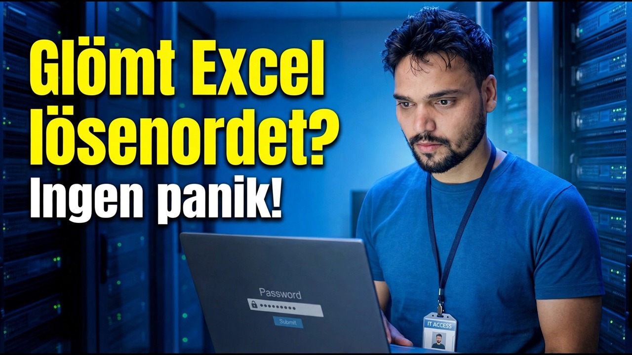 Excel Password Recovery - Fungerar varje gång