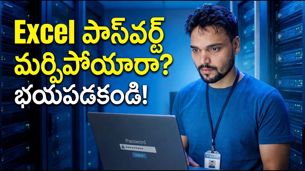 Excel పాస్‌వర్డ్ రికవరీ - ప్రతిసారీ పని చేస్తుంది
