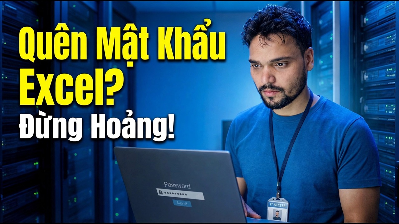 Khôi phục mật khẩu Excel - Hoạt động mọi lúc