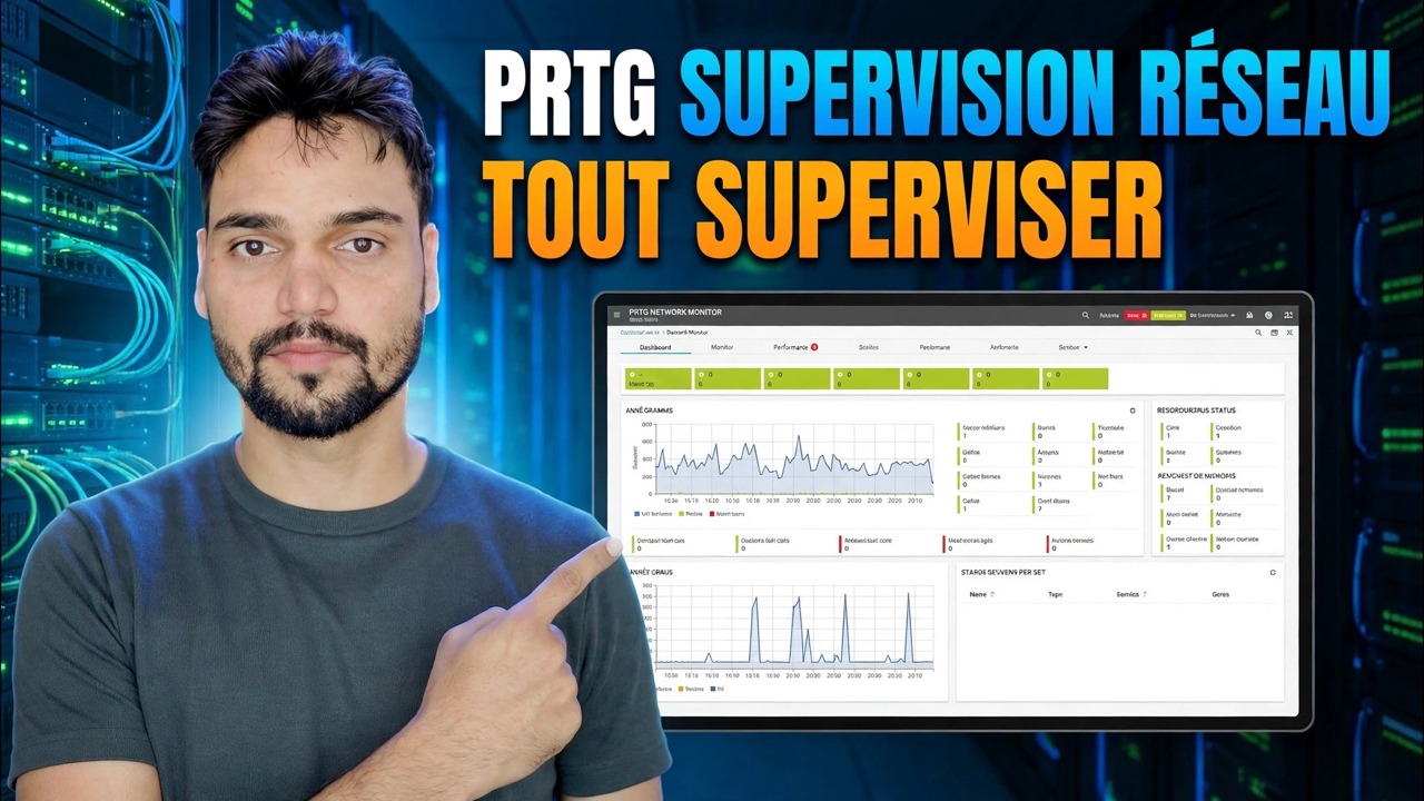 Surveillez l’état du processeur, de la RAM, de la bande passante et du pare-feu avec PRTG