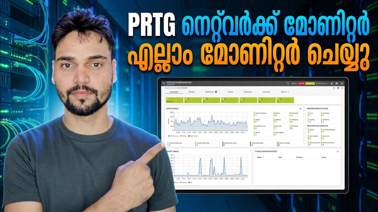 PRTG ഉപയോഗിച്ച് സിപിയു, റാം, ബാൻഡ്‌വിഡ്ത്ത്, ഫയർവാൾ സ്റ്റാറ്റസ് എന്നിവ നിരീക്ഷിക്കുക