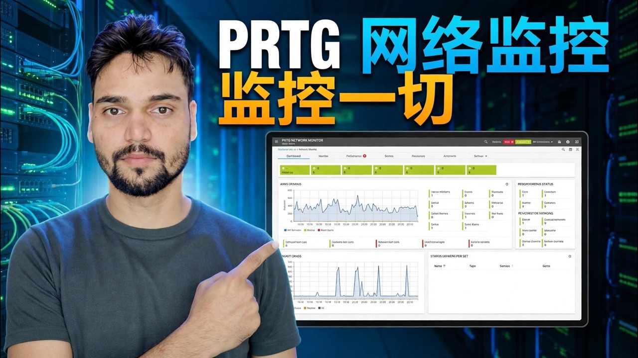 Monitor CPU, RAM, Bandwidth &amp; Firewall Status with PRTG