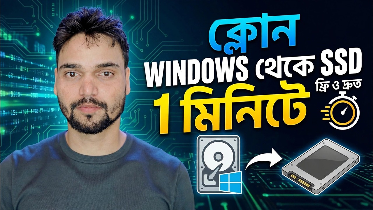 Macrium রিফ্লেক্ট ব্যবহার করে SSD থেকে HDD ক্লোন করুন