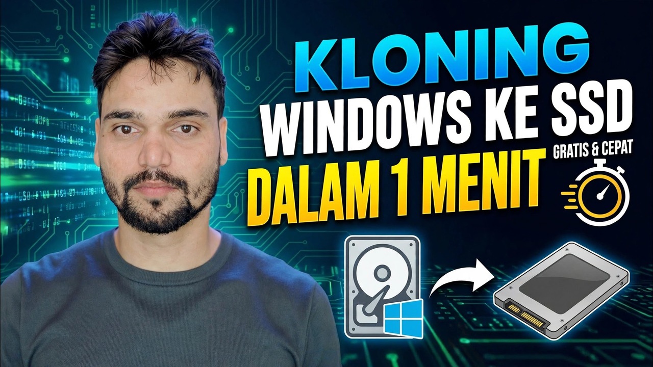 Kloning HDD ke SSD Menggunakan Macrium Reflect