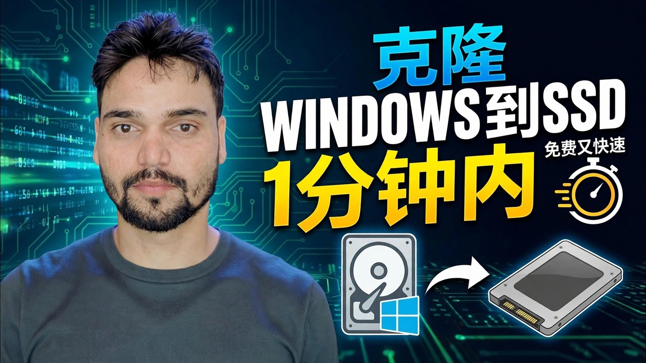 使用 Macrium Reflect 将 HDD 克隆到 SSD