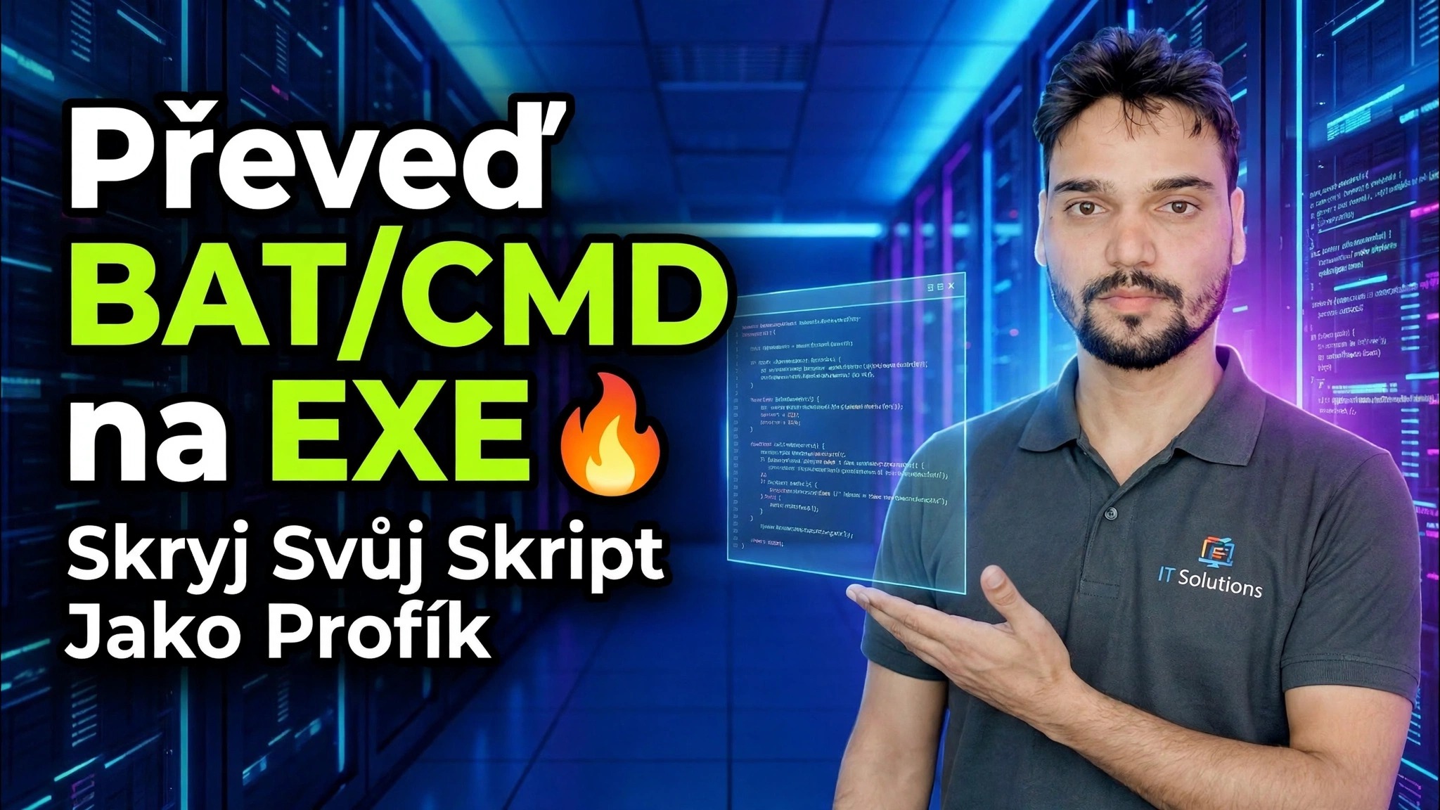 Převeďte BAT/CMD na EXE 🔥 Skryjte svůj skript jako profík