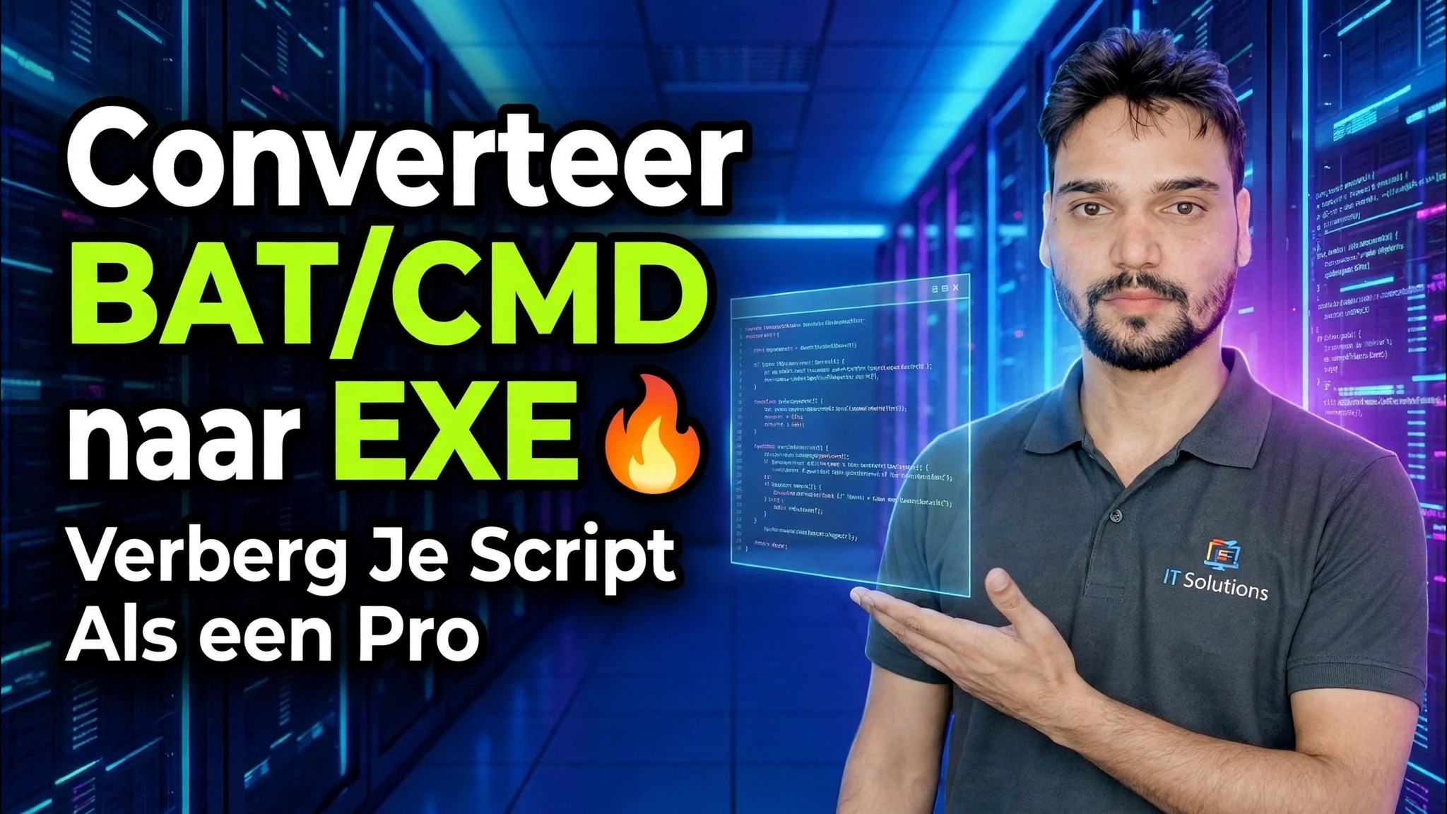 Converteer BAT/CMD naar EXE 🔥 Verberg uw script als een professional