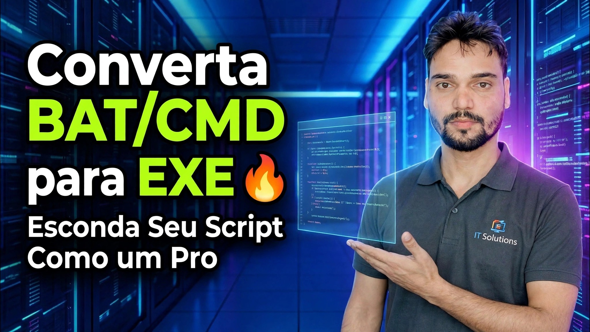 Converta BAT/CMD em EXE 🔥 Oculte seu script como um profissional