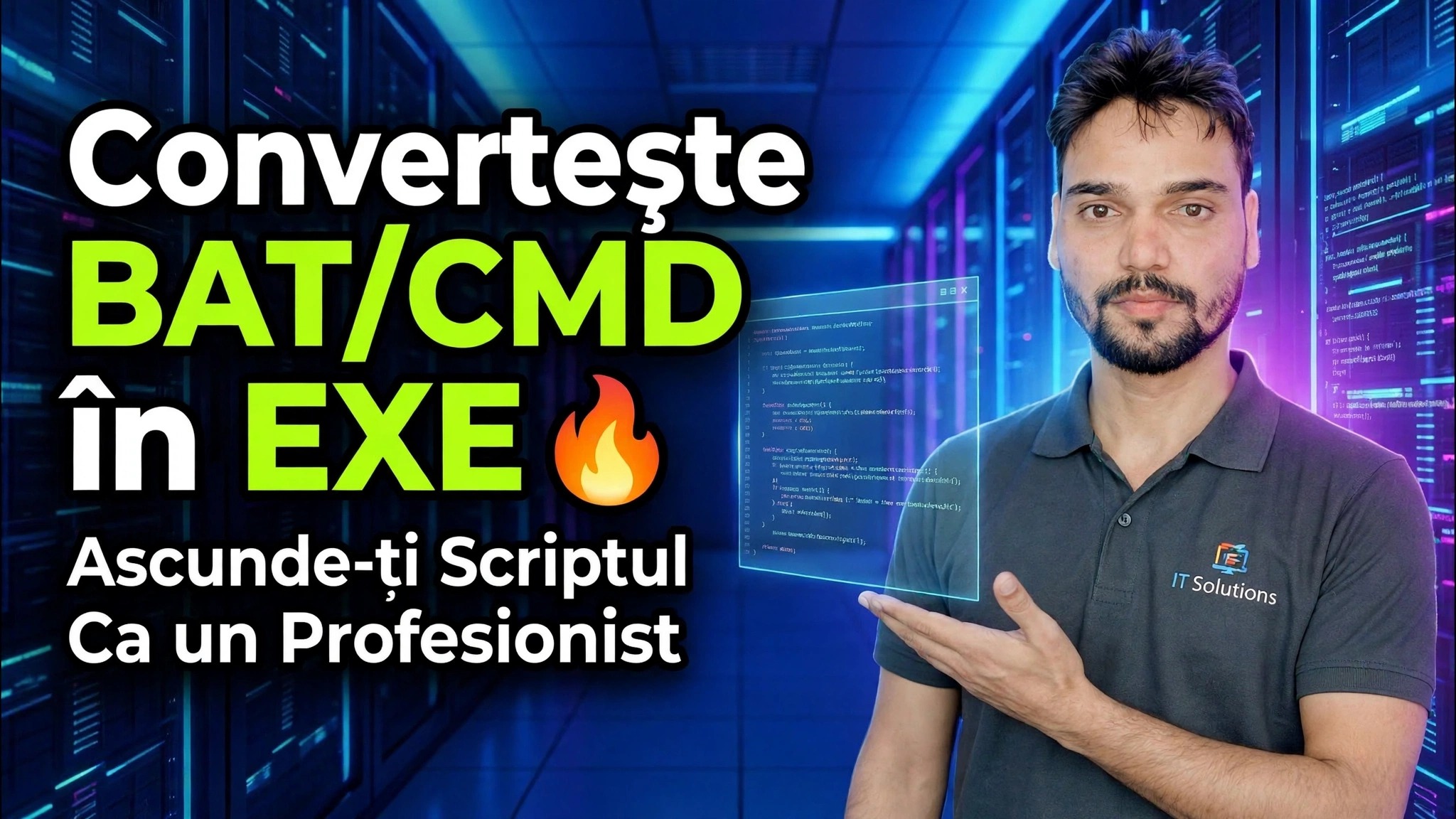 Convertiți BAT/CMD în EXE 🔥 Ascundeți-vă scriptul ca un profesionist