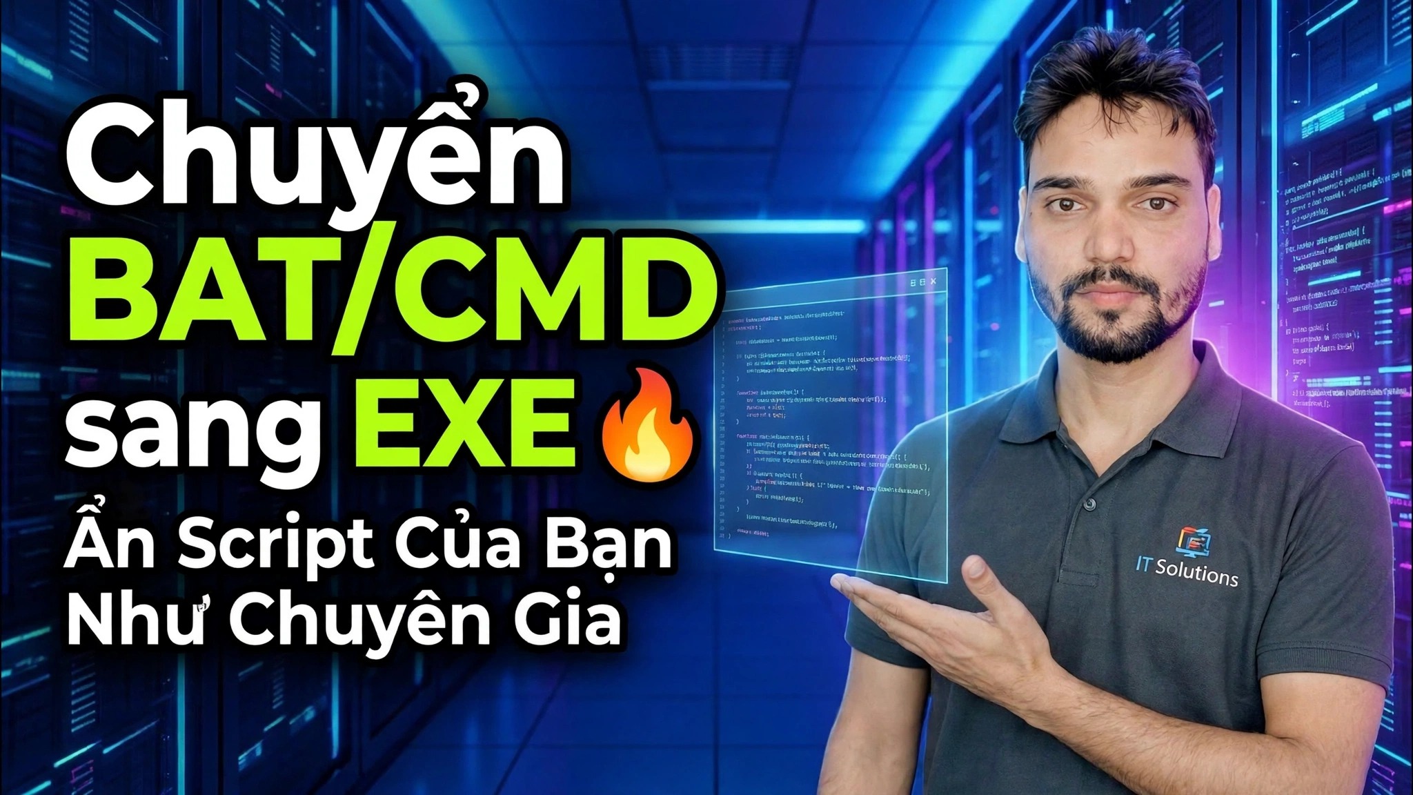 Chuyển đổi BAT/CMD sang EXE 🔥 Ẩn tập lệnh của bạn như một người chuyên nghiệp