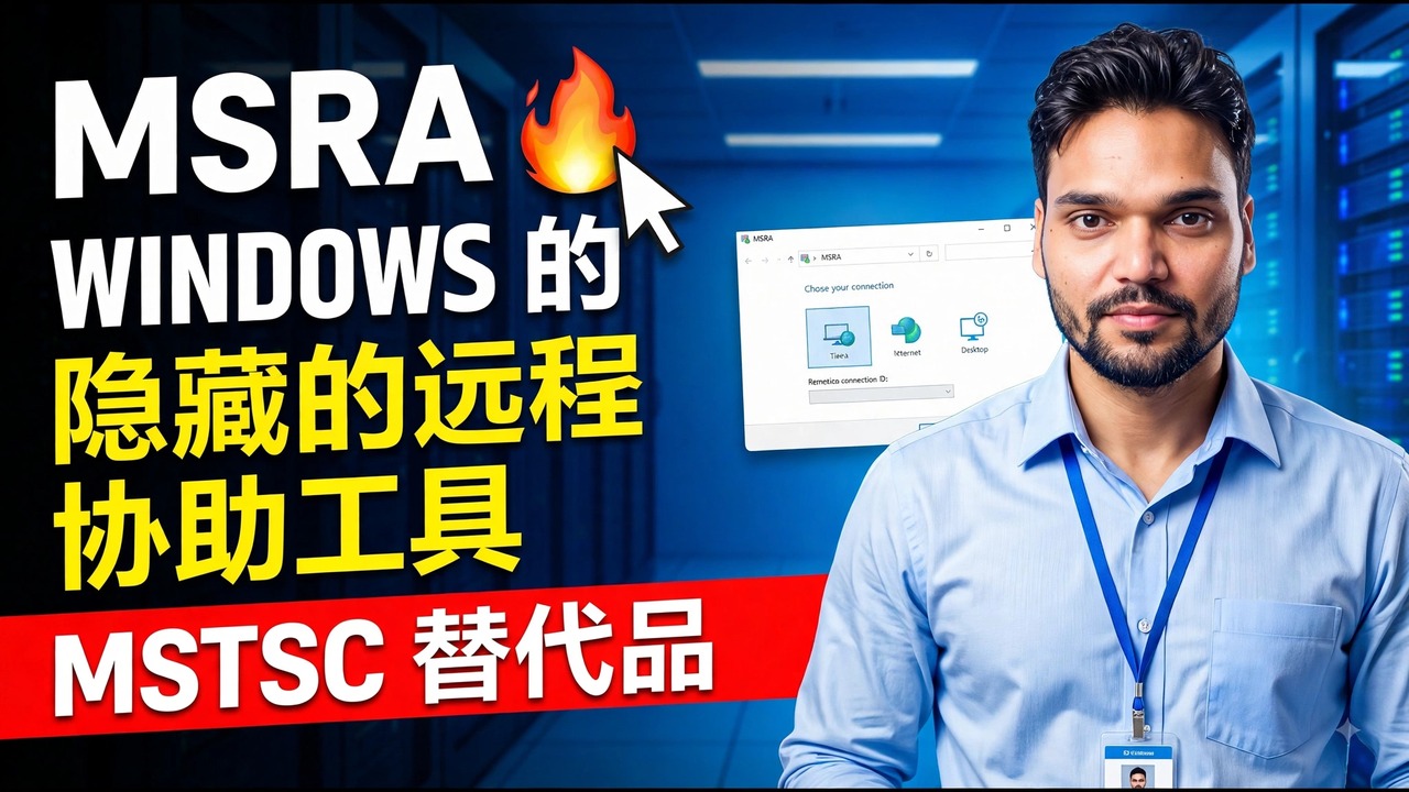 Windows' Hidden Remote Support Tool 🔥
