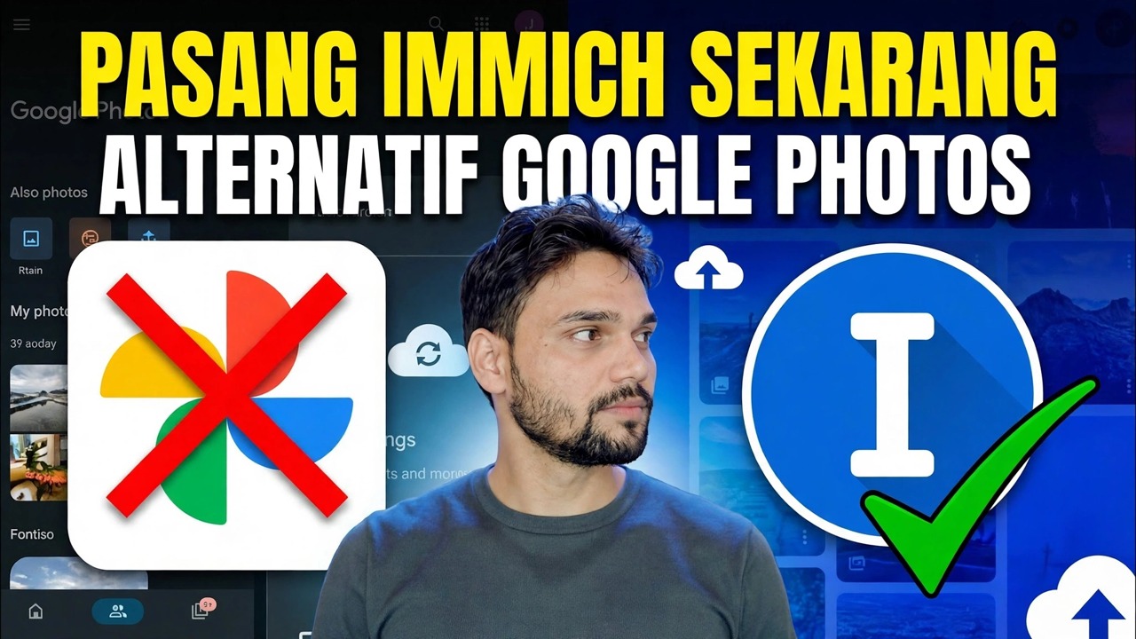 Instal Immich dengan Docker - Kaedah Terpantas