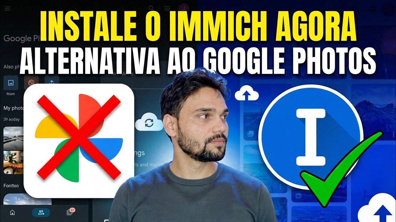 Instalação Immich com Docker - Método mais rápido