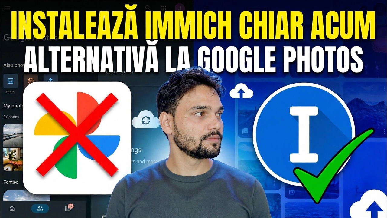 Immich Instalare cu Docker - cea mai rapidă metodă