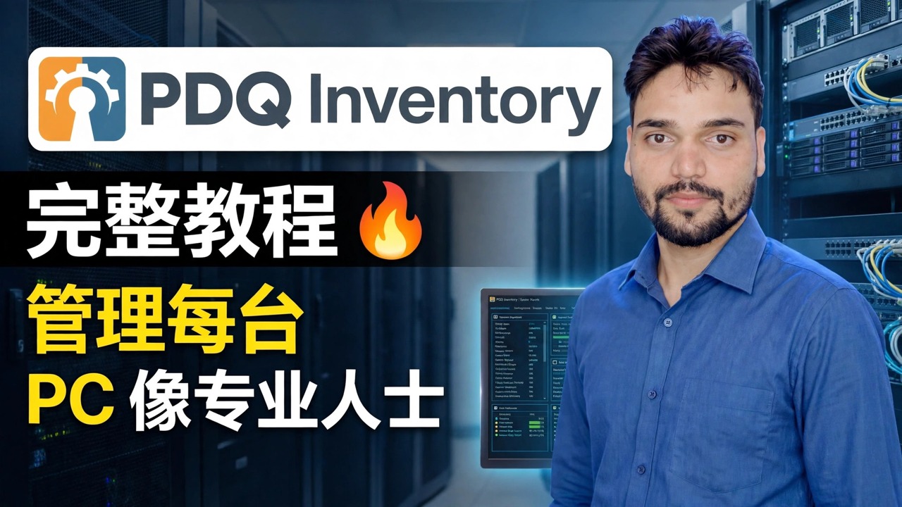 PDQ Inventory Full Tutorial 🔥 Manage Every PC Like a Pro