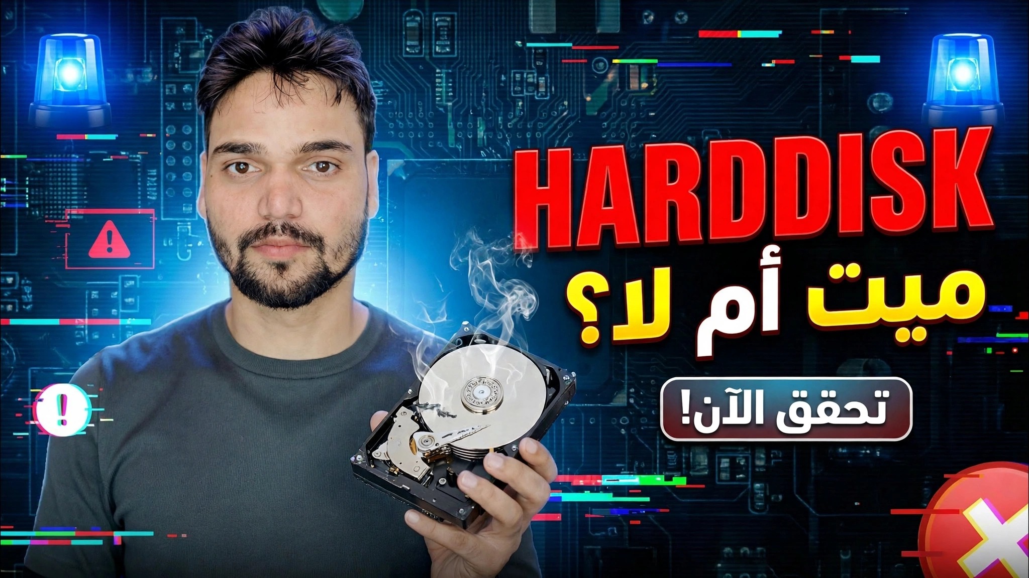 القرص الصلب خراب هاي يا ناهي؟ شرح الطريقة الكاملة لاختبار الأقراص الصلبة