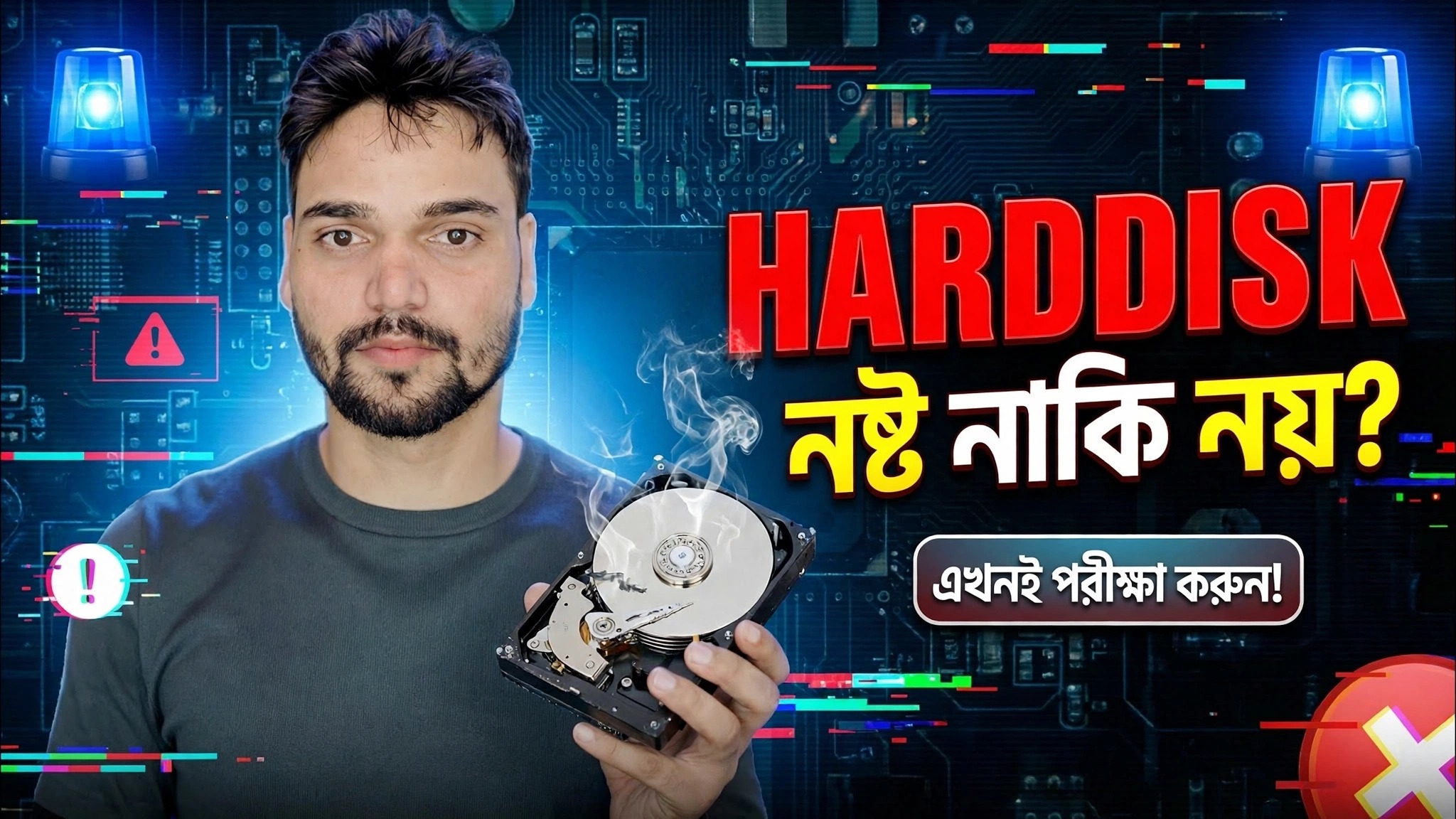 হার্ড ডিস্ক খারব হ্যায় ইয়া না? HDD পরীক্ষার সম্পূর্ণ পদ্ধতি ব্যাখ্যা করা হয়েছে