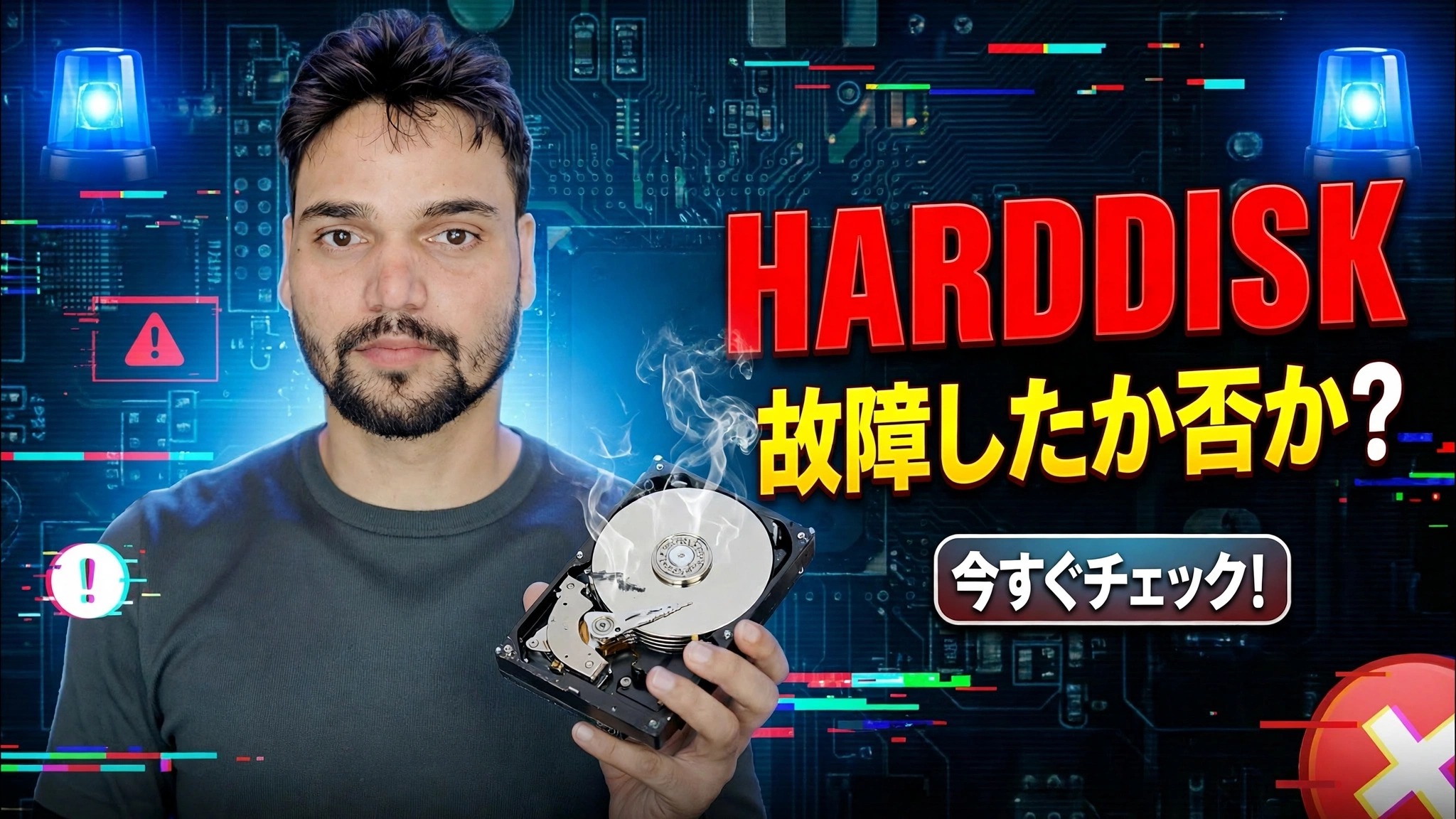 ハードディスク カラブ ハイ ヤ ナヒ? HDD テストの完全な方法の説明