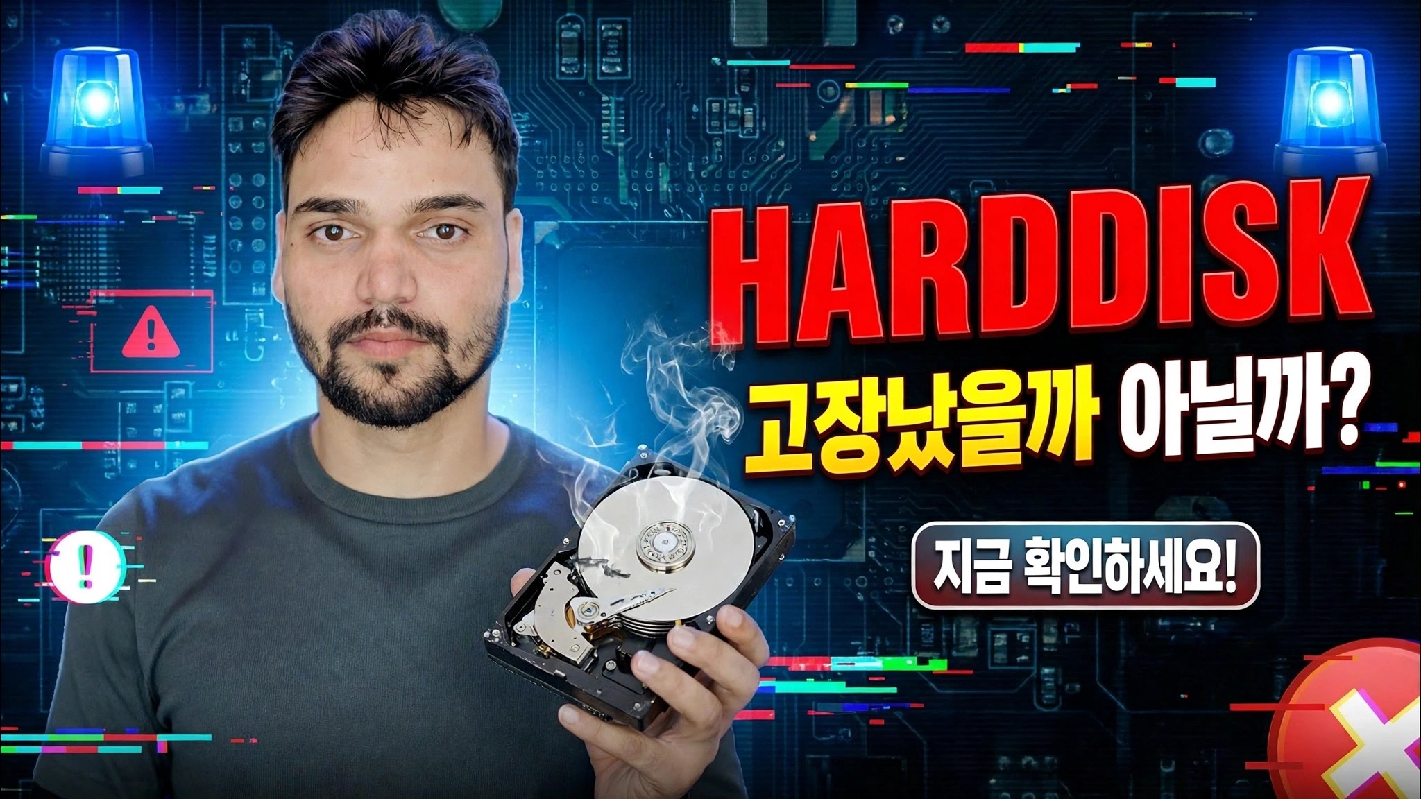 하드 디스크 Kharab Hai Ya Nahi? HDD 테스트 전체 방법 설명