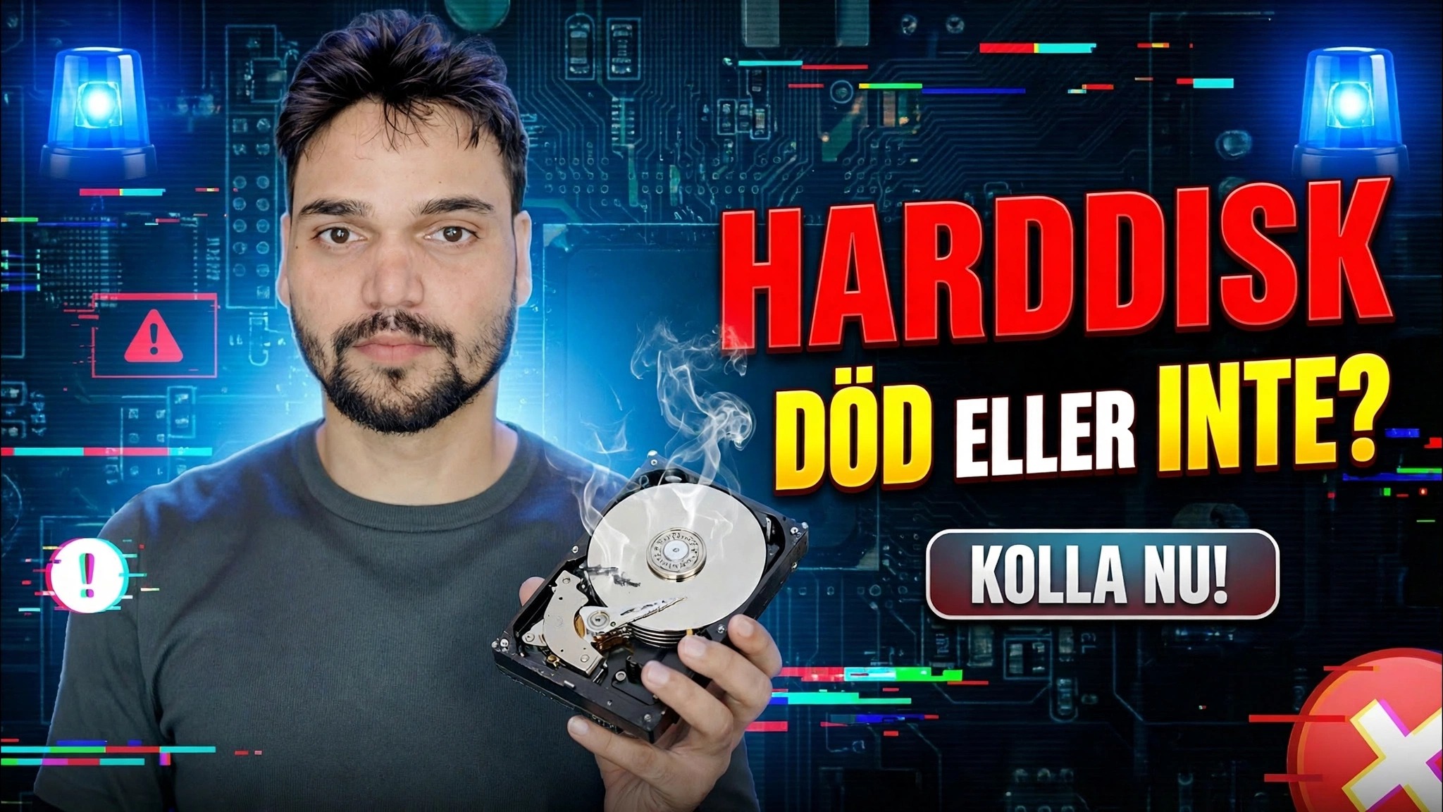 Hårddisk Kharab Hai Ya Nahi? HDD Test Fullständig metod förklaras