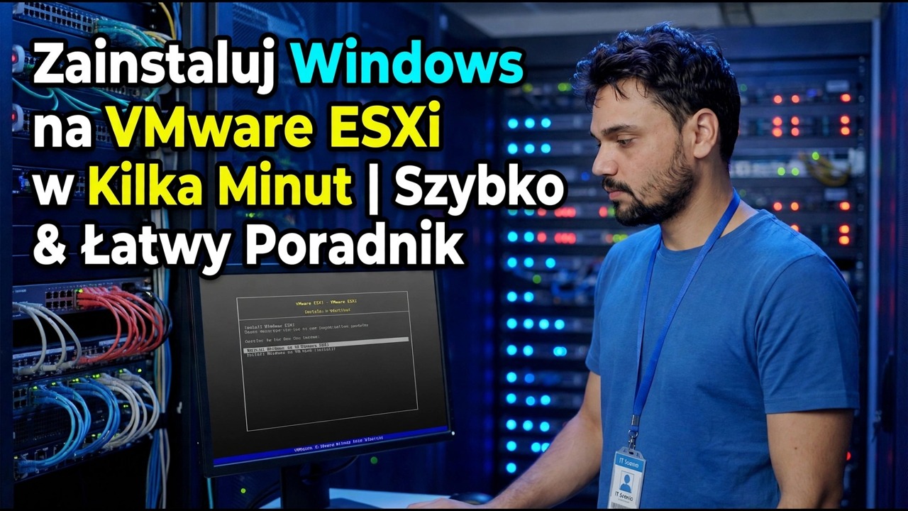 Windows na VMware ESXi — przewodnik szybkiej i łatwej instalacji