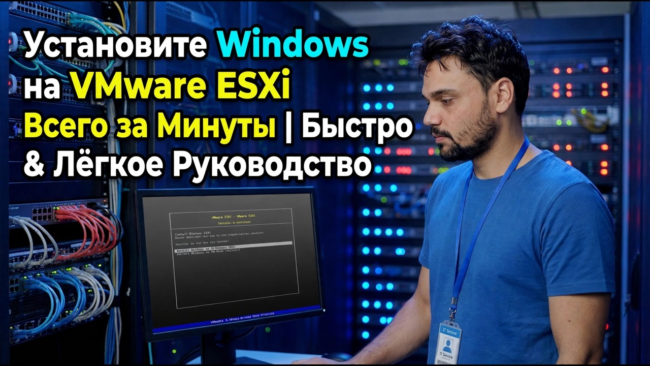 Windows на VMware ESXi — руководство по быстрой и простой установке