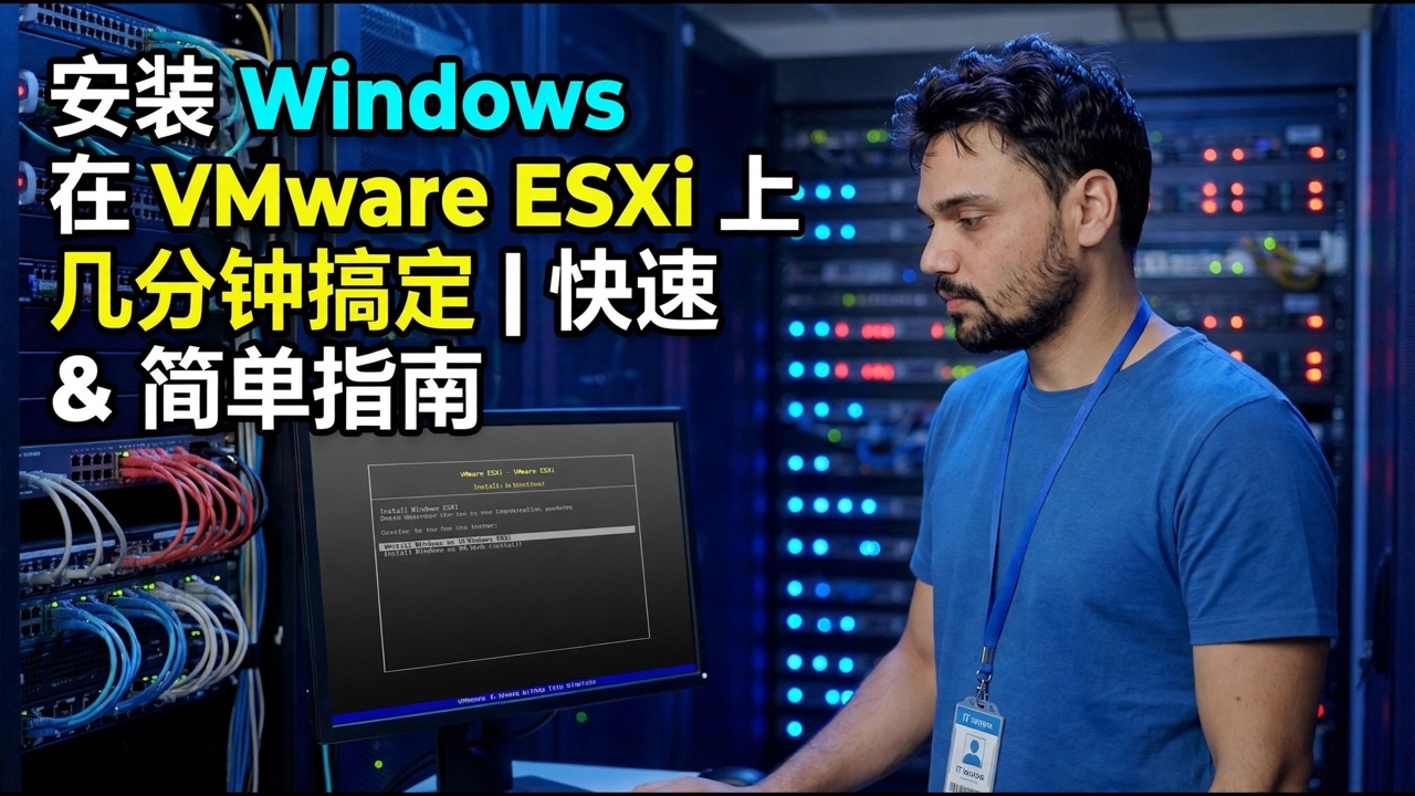 Windows on VMware ESXi - Fast &amp; Easy Installation Guide