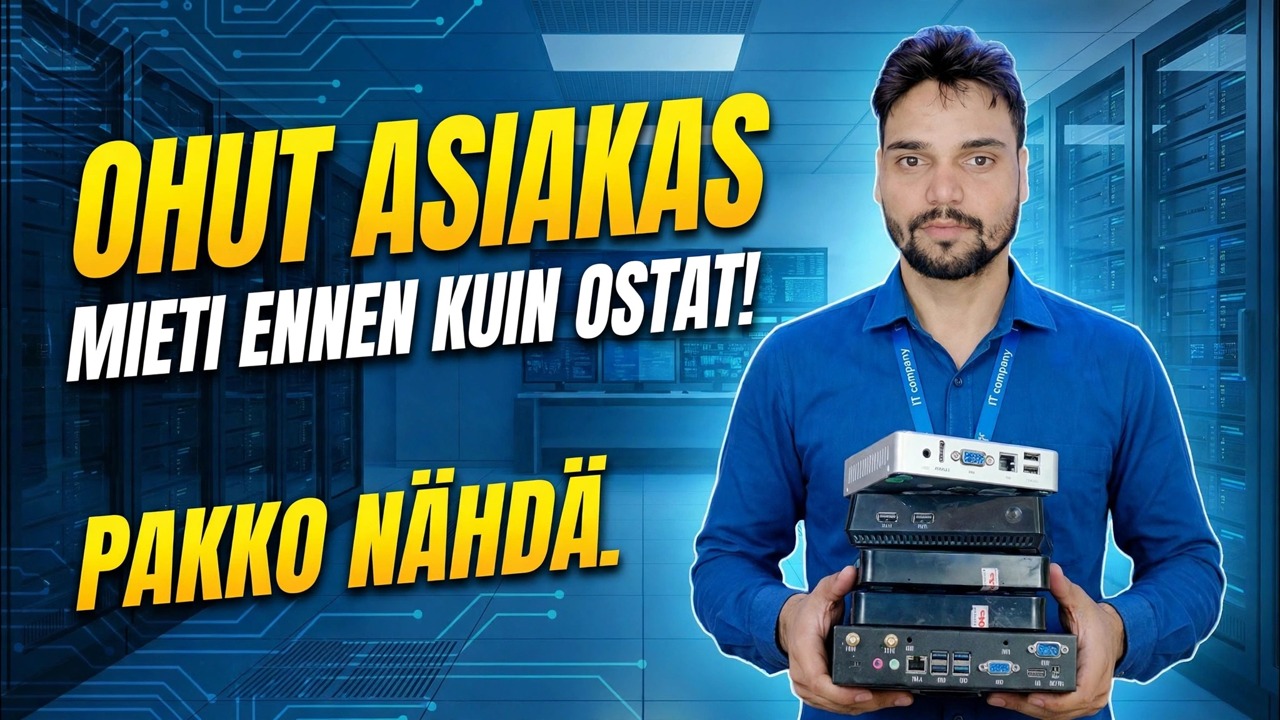 Mikä ohut asiakas ostaa? 😳 4 mallia verrattu (paras vs huonoin)