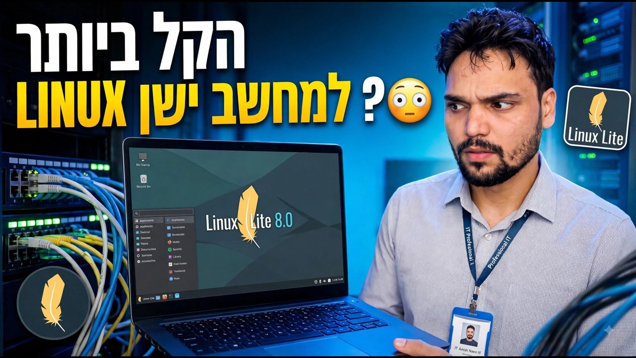 האלטרנטיבה הטובה ביותר לאובנטו: התקנה מלאה של Linux Lite!