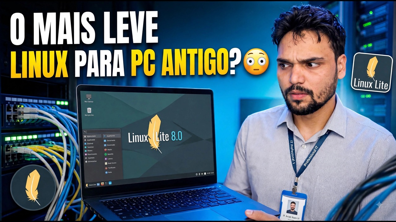 A melhor alternativa ao Ubuntu: Configuração completa do Linux Lite!