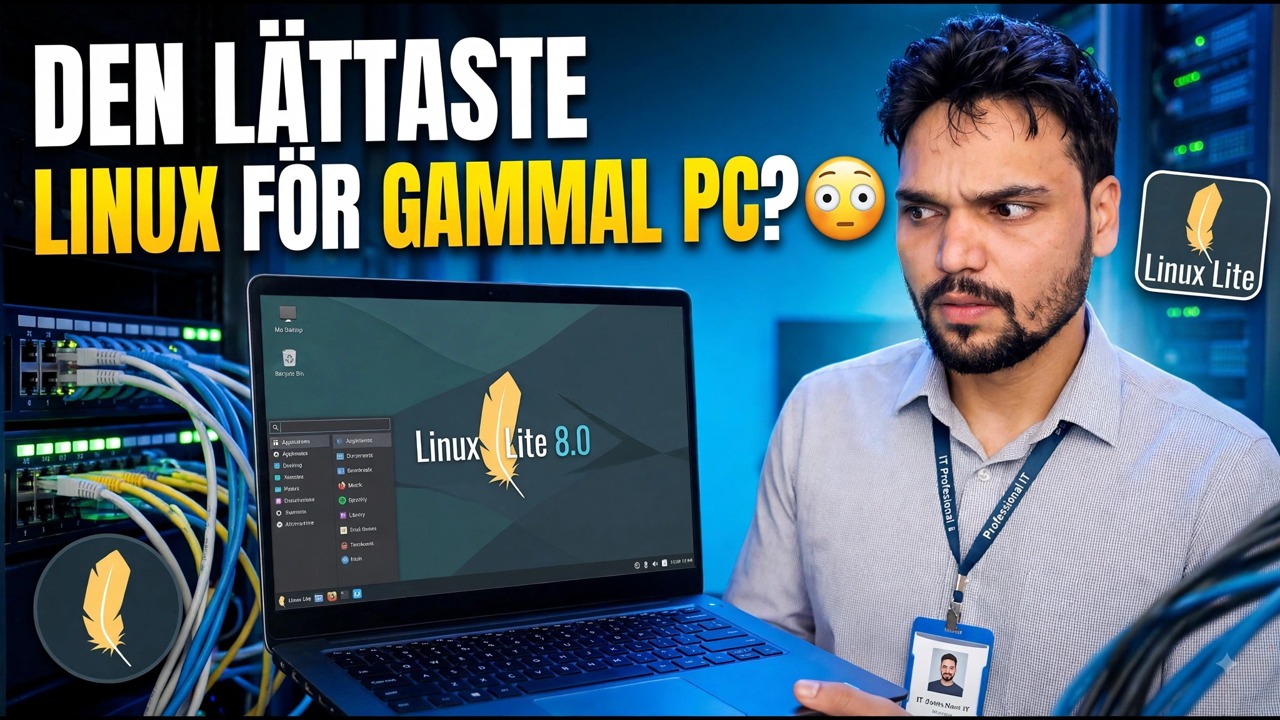 Det bästa alternativet till Ubuntu: Komplett installation av Linux Lite!